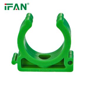 Clip PPR en plastique vert