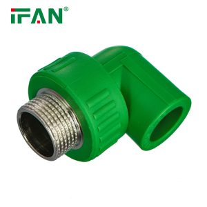 Coude mâle PPR vert