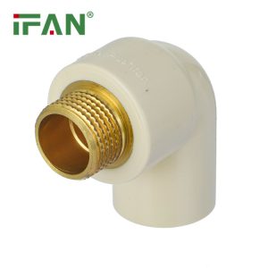 Coude mâle en laiton CPVC